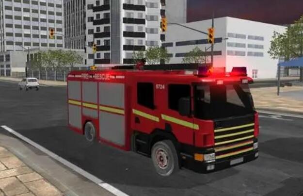 消防车模拟救援免广告版2024
